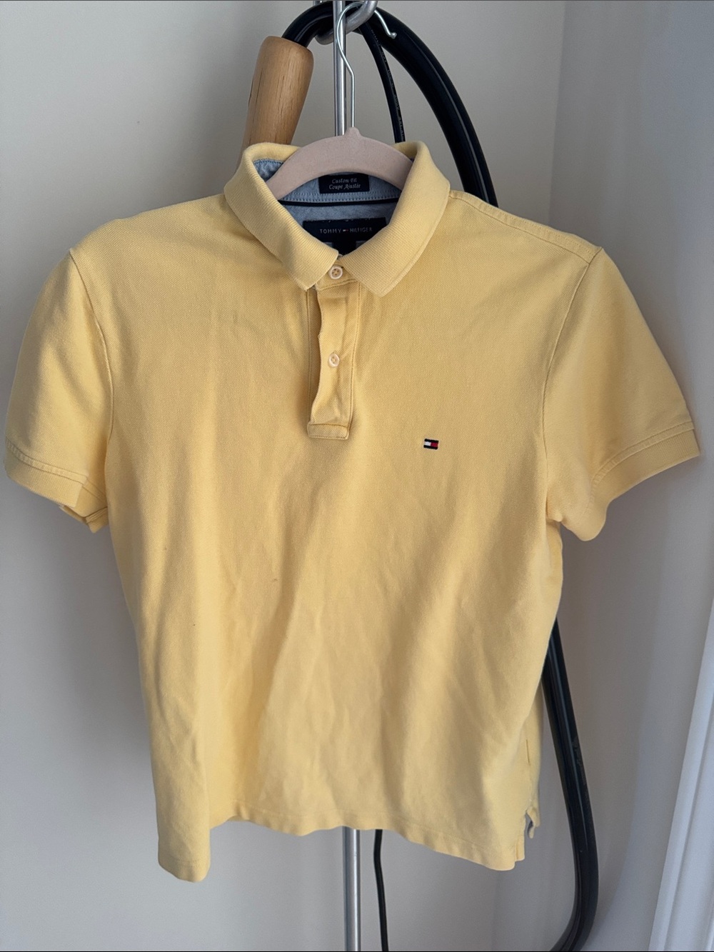 Tommy Hilfiger Pale Yellow Classic Polo
